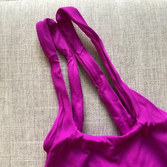 L*Space Ribbed Phoebe One Piece Swimsuit (size XS/4) NWT - Picture 6 of 9